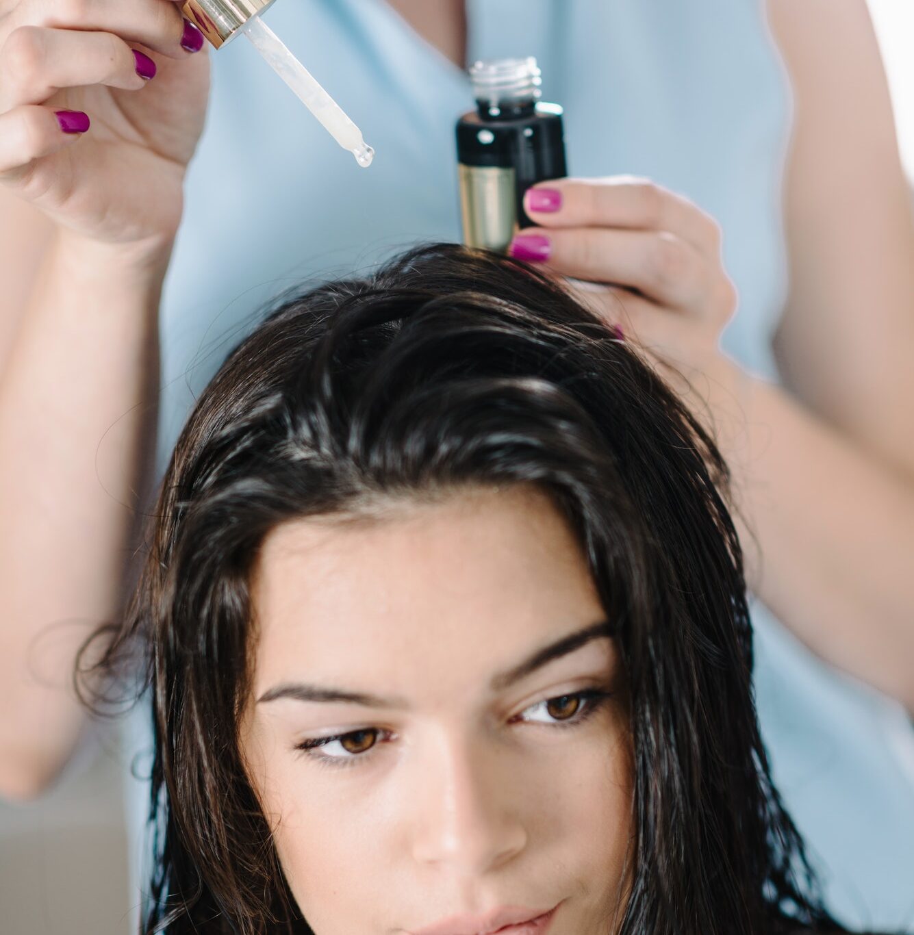 Hair treatment XO Salon Sunny Isles
