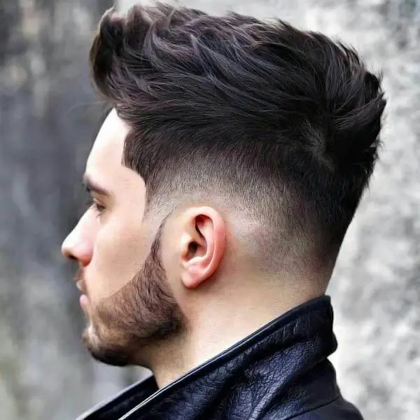 Burst Fade Plus Long Messy Hair  Cabelo masculino Barba e cabelo Cabelo  rebaixado